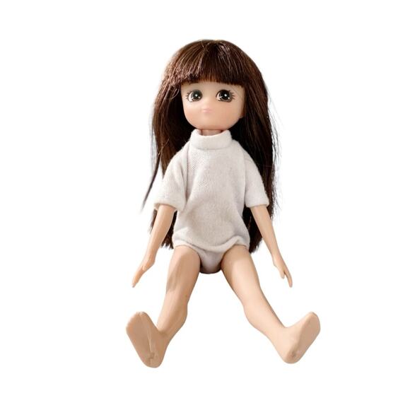 Lottie Royal Flower Girl Doll Brown Hair No Clothes - Picture 2 of 4